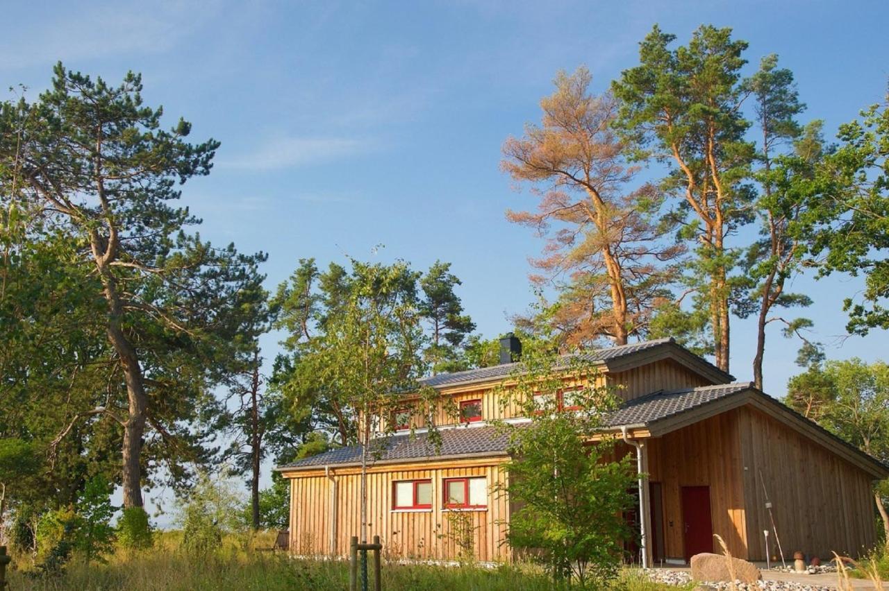 Ferienhaus "Biberburg Am Haff" Garz  Bagian luar foto